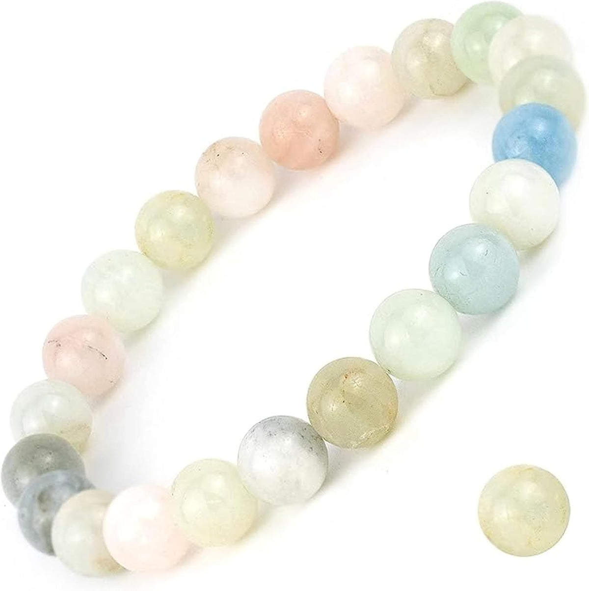 Natural Gemstone Stretch Elastic Bracelet