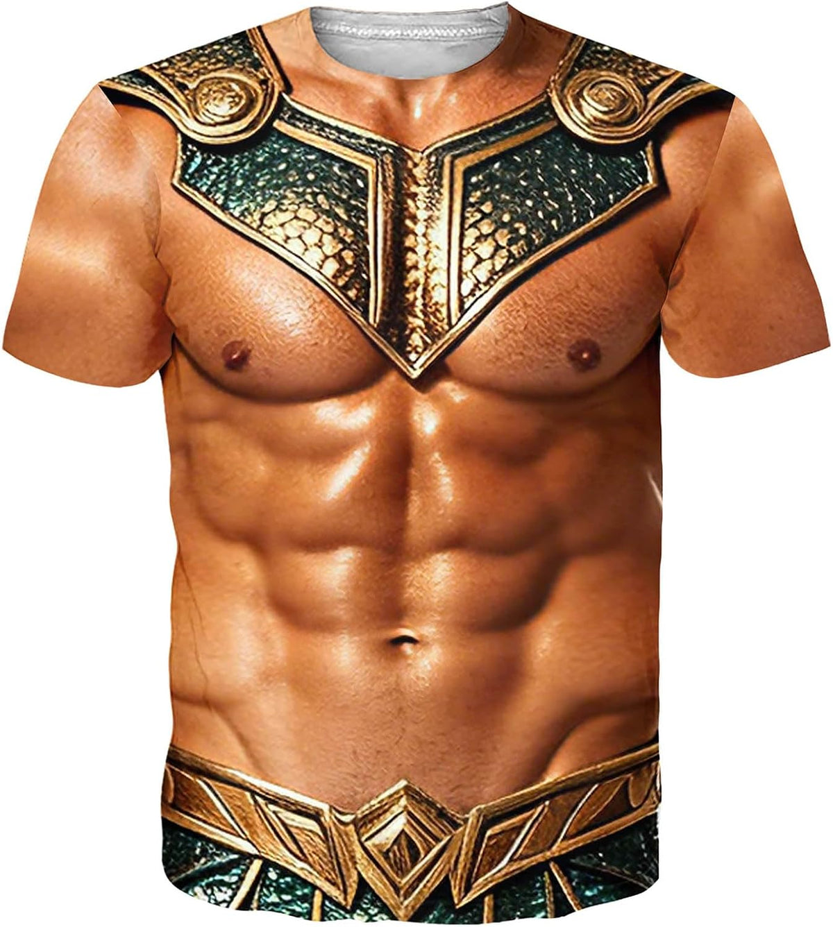 uideazone Mens 3D Funny Graphic T Shirt Novelty Short Sleeve Costume Tees