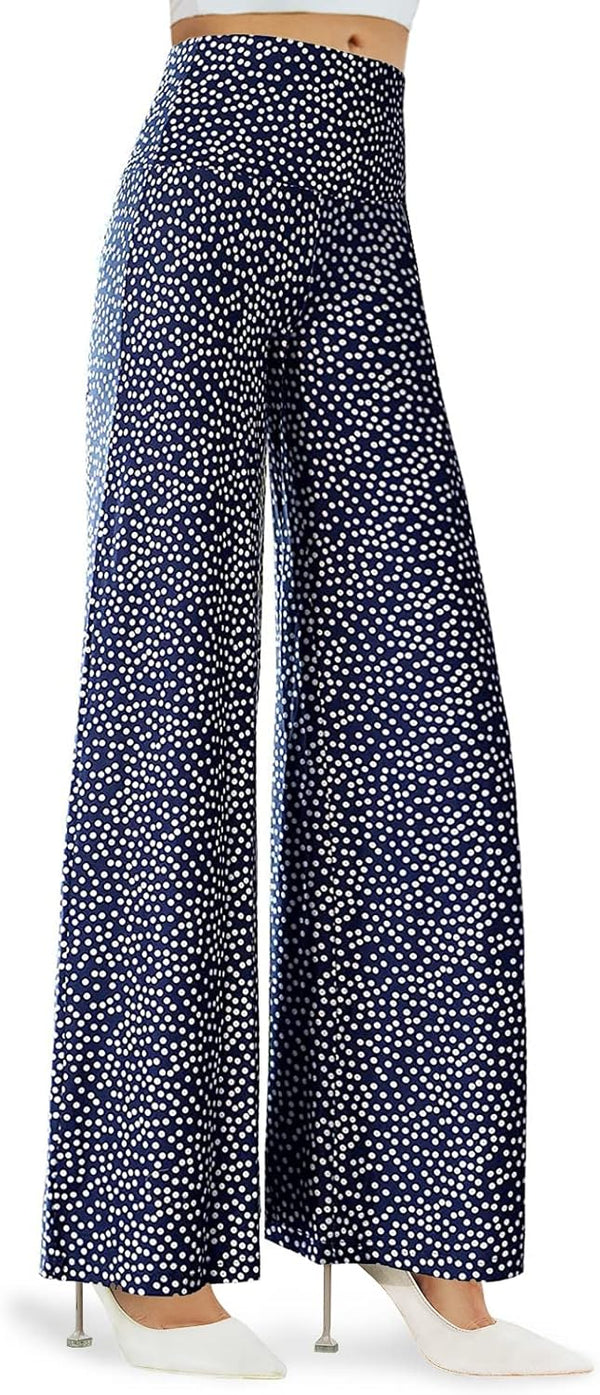 Women's Stretchy Wide Leg Palazzo Lounge Pants Casual Comfy