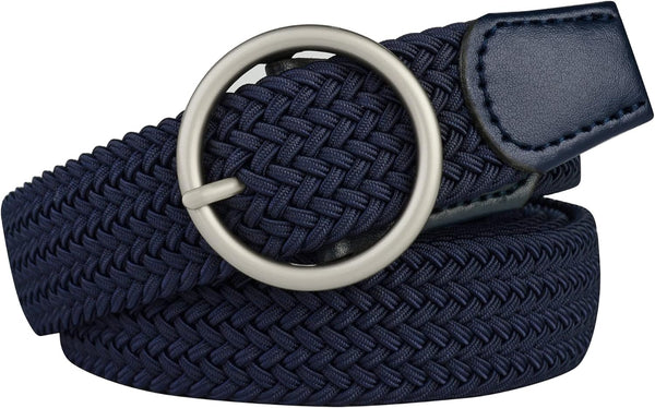 Womens Plus Size Belts 39 To 75inch Stretch Belt Black Elastic Belts