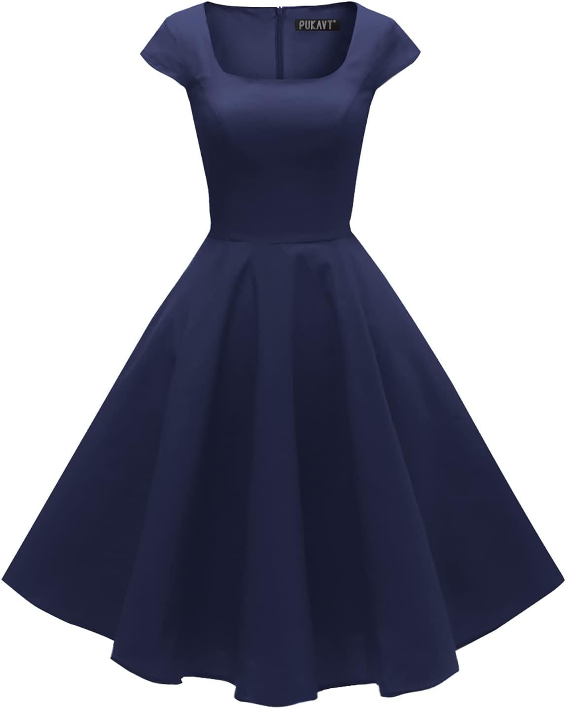 Women's Cocktail Dress 1950s Retro Swing Dress