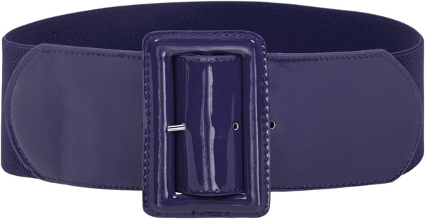Women's Stretchy Belt 1950s 3 Inch Wide Elastic Belts