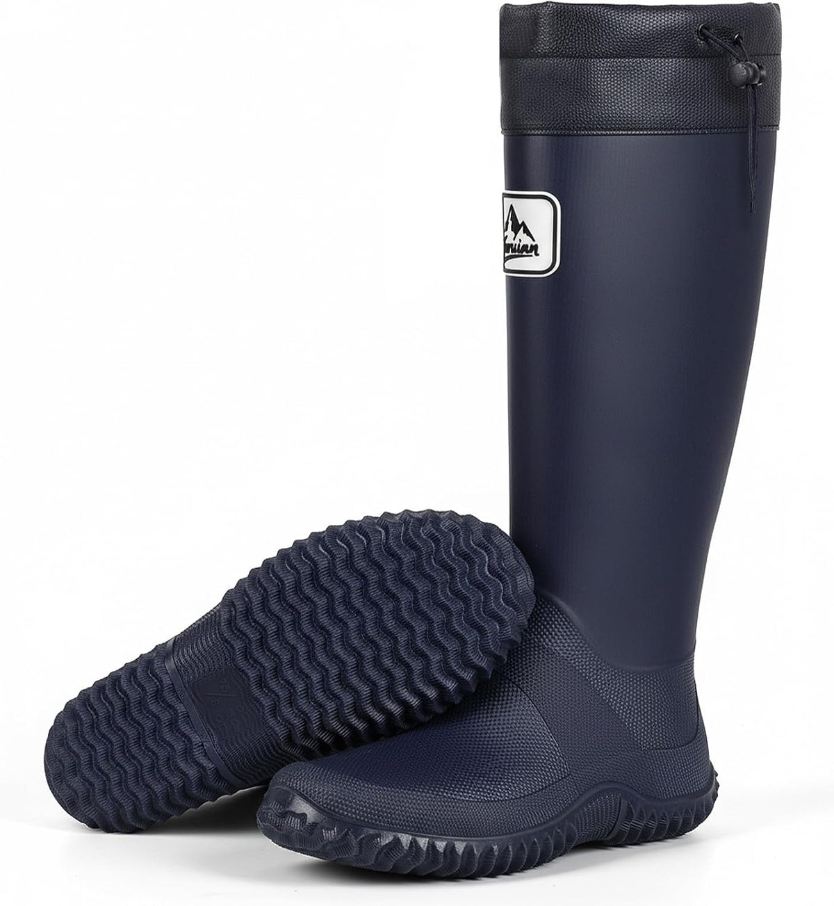 Slim Rain Boots Women Tall Packable Boots Waterproof
