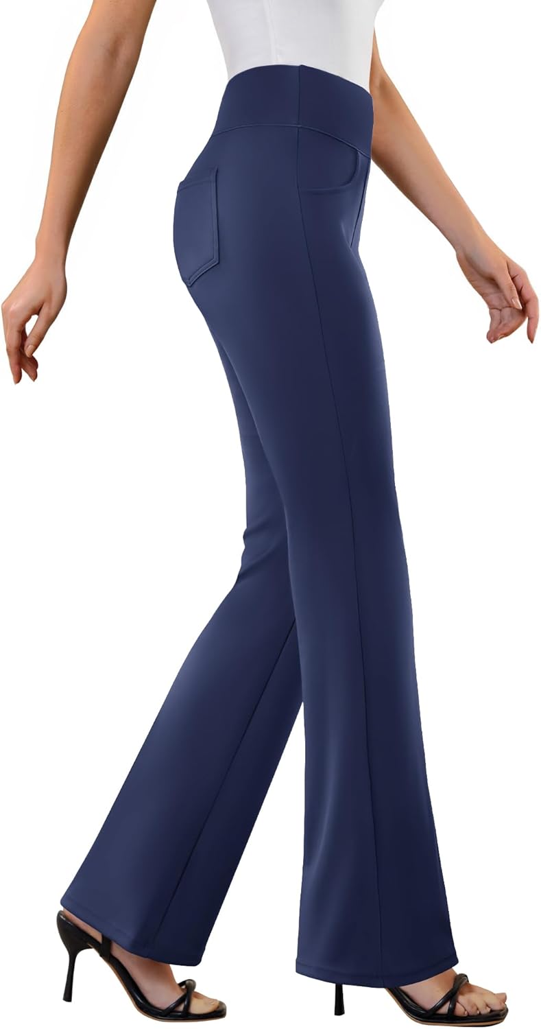 Womens Dress Pants Stretchy Work Pants Business Casual Office