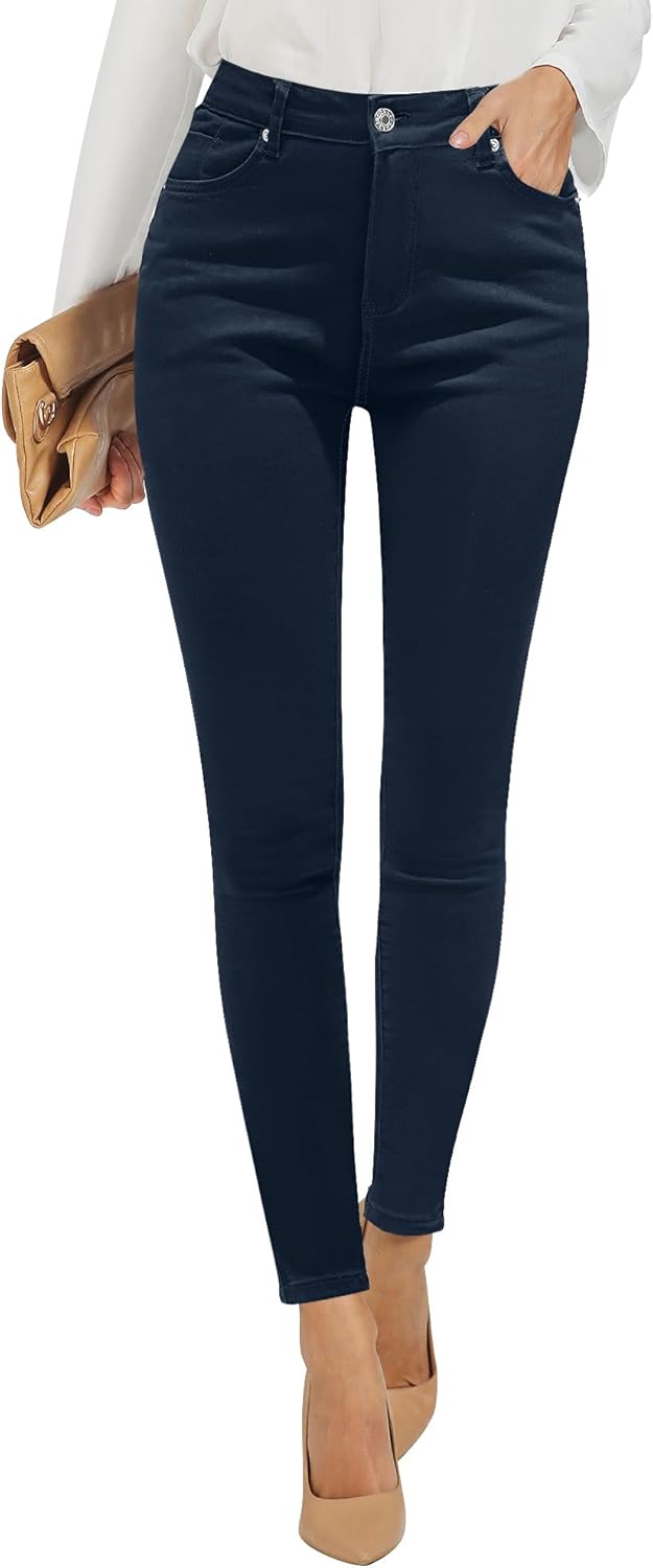 Skinny Jeans For Women High Waist Stretchy Classic High Rise
