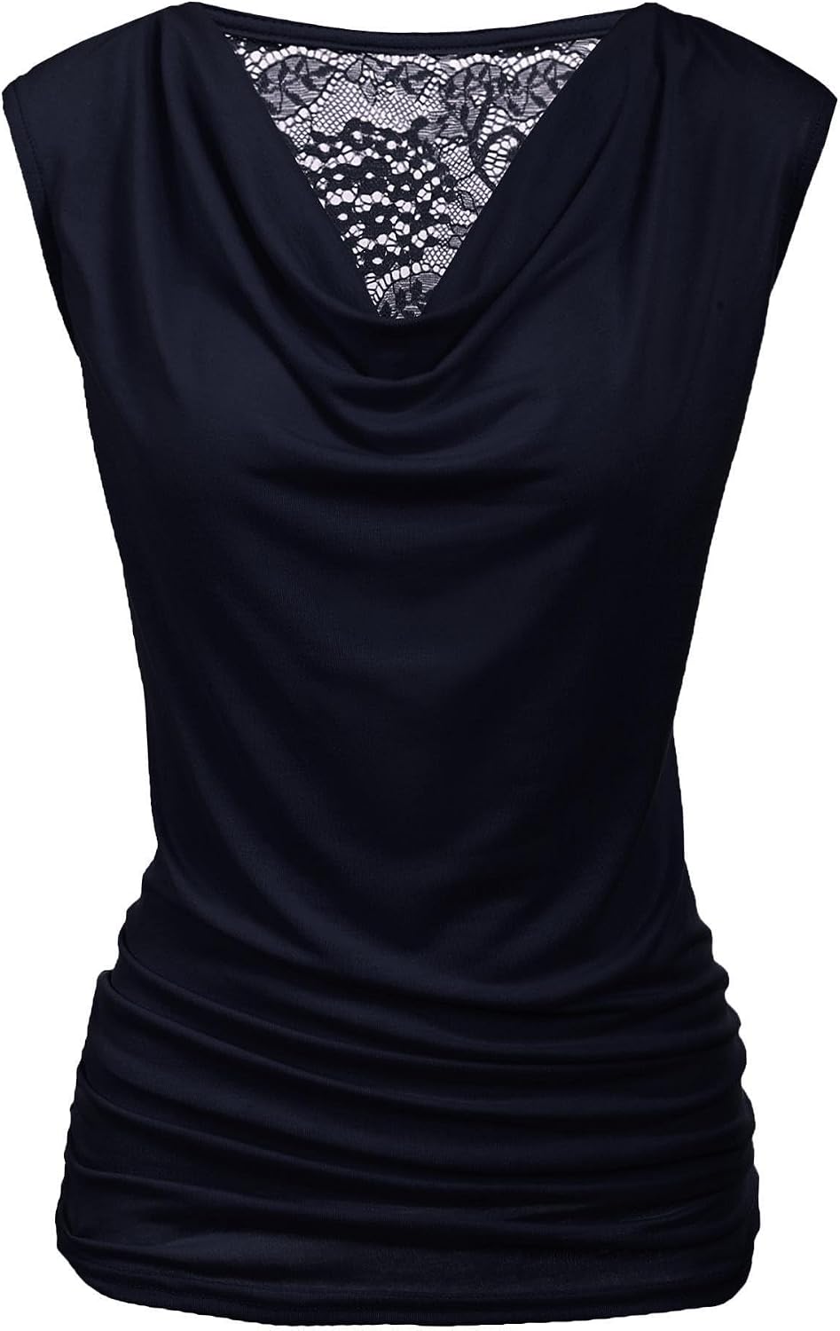 Zeagoo Tank Top for Women Trendy Going Out Tops Sleeveless Shirts Ruched Business Casual Basic Tunic Tops