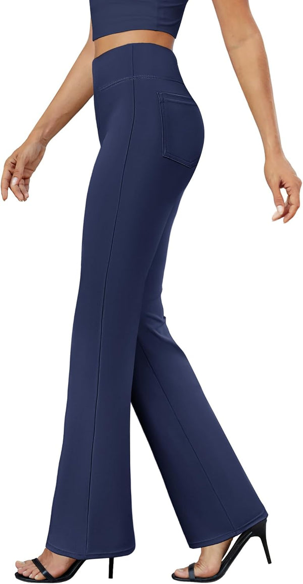 Womens Bootcut Dress Pants Business Casual Work Pants With