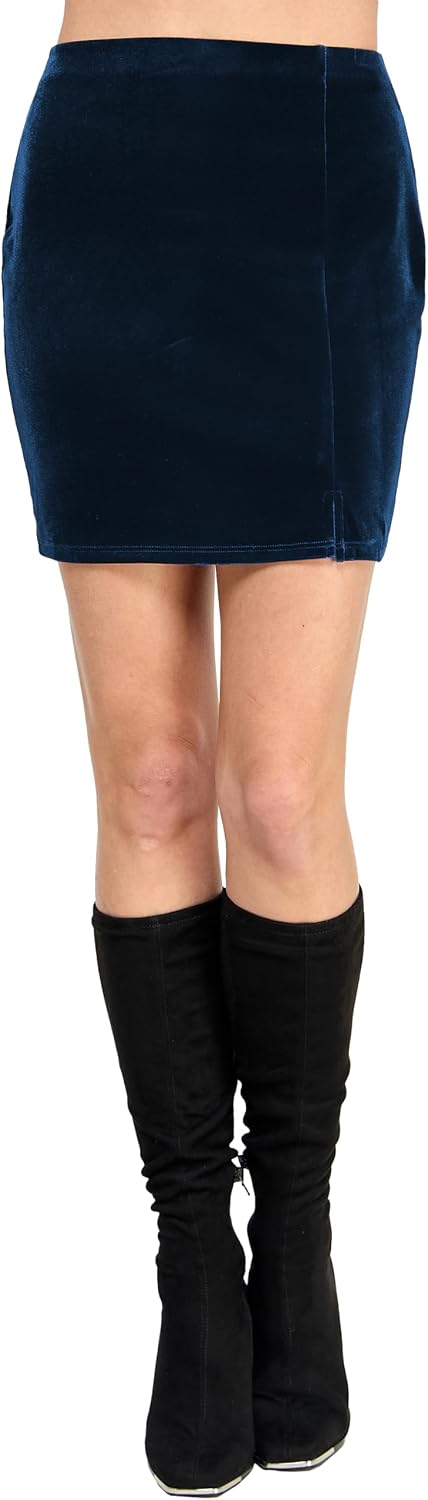 Women's Mini Fitting Split Skirt