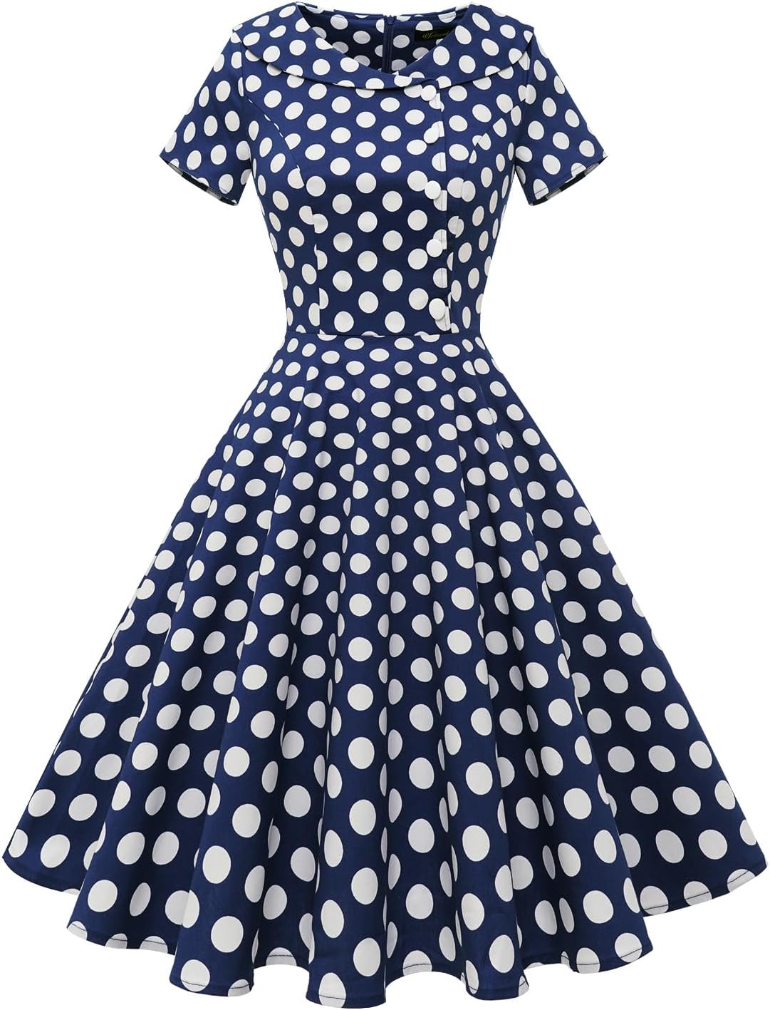 Wedtrend Women's 1950s Vintage Audrey Hepburn Style Cocktail Swing Dresses