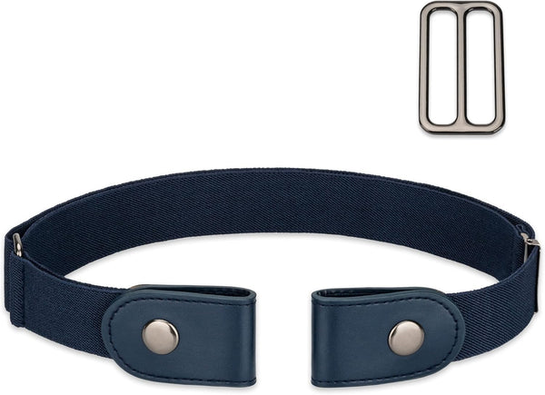 No Buckle Stretch Belt For Women Men, Elastic Invisible For Jeans