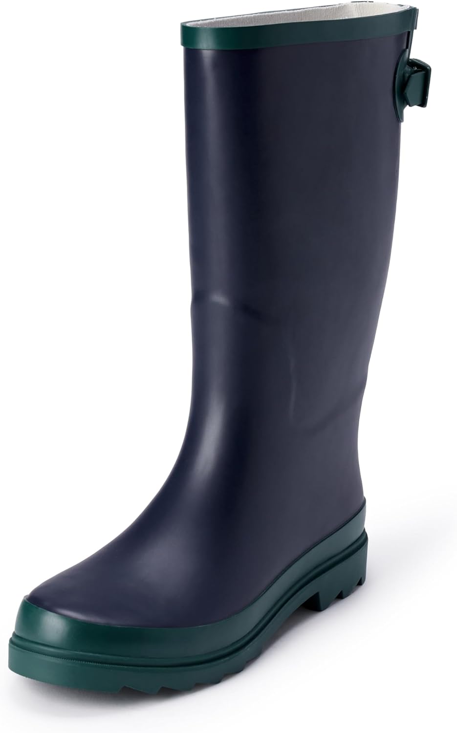 Women's Waterproof Tall Rain Boot With Adjustable