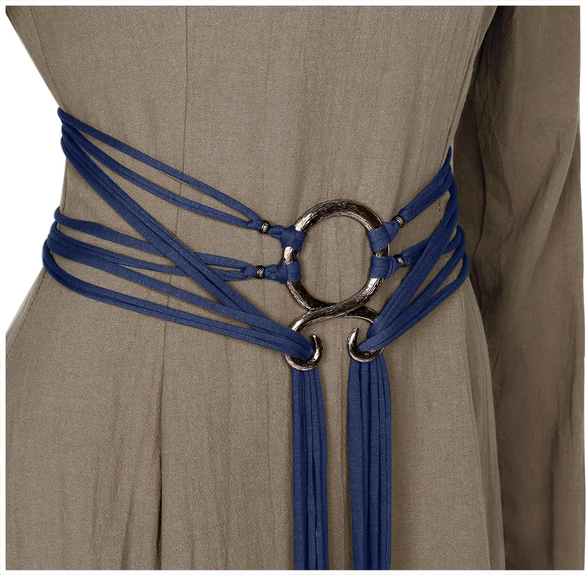 Viking Troll Cross Belt Women Extra Long Rope Belt