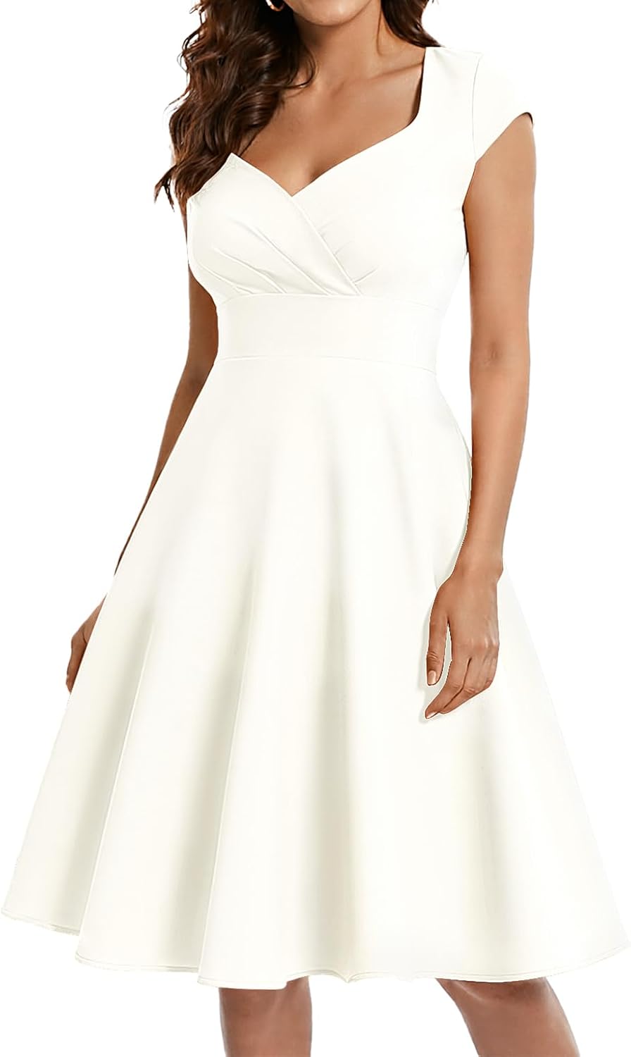 Bbonlinedress Women Short 1950s Retro Vintage Cocktail Party Swing Dresses