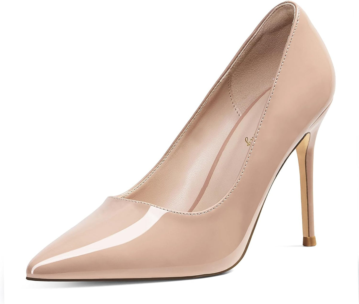 Elisabet Tang Women's High Heels Pumps Closed Pointed Toe Stiletto