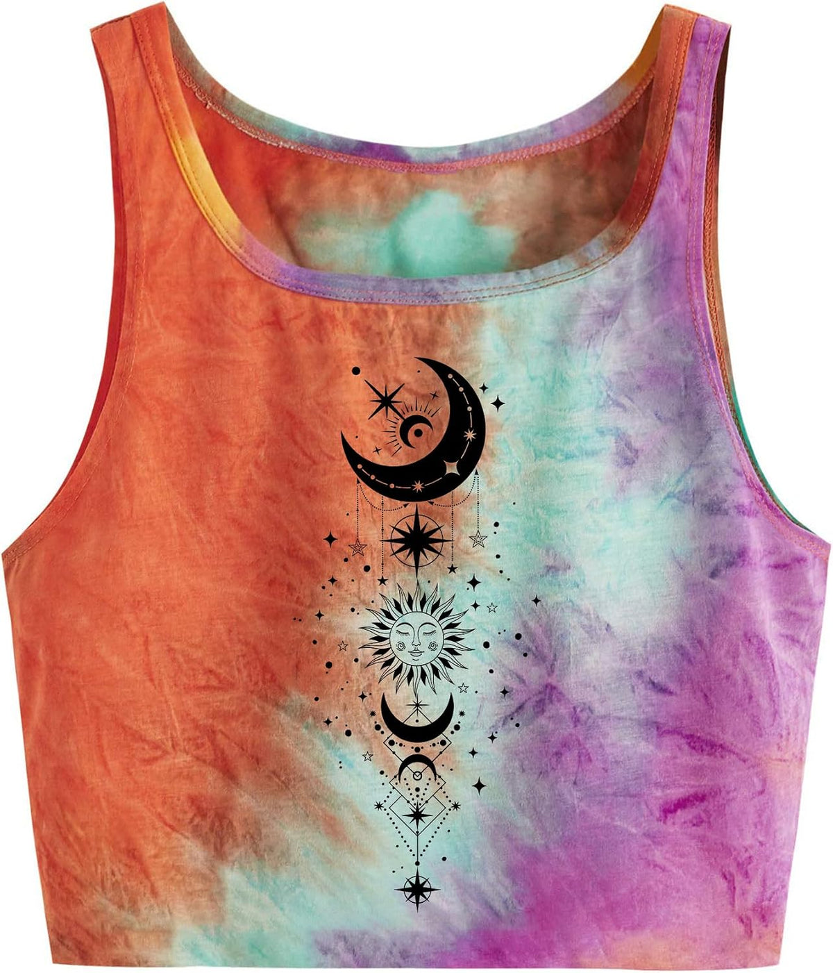 Remidoo Crop Tops for Women Casual Cropped Tank Top Summer Sleeveless Shirts