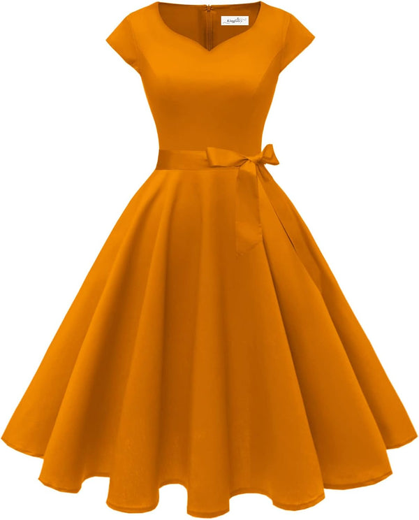 Women Vintage 1950s Dress Cocktail Dresses