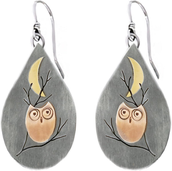 Antiqued Spiral Hollow-Out Boho Hoop Earrings