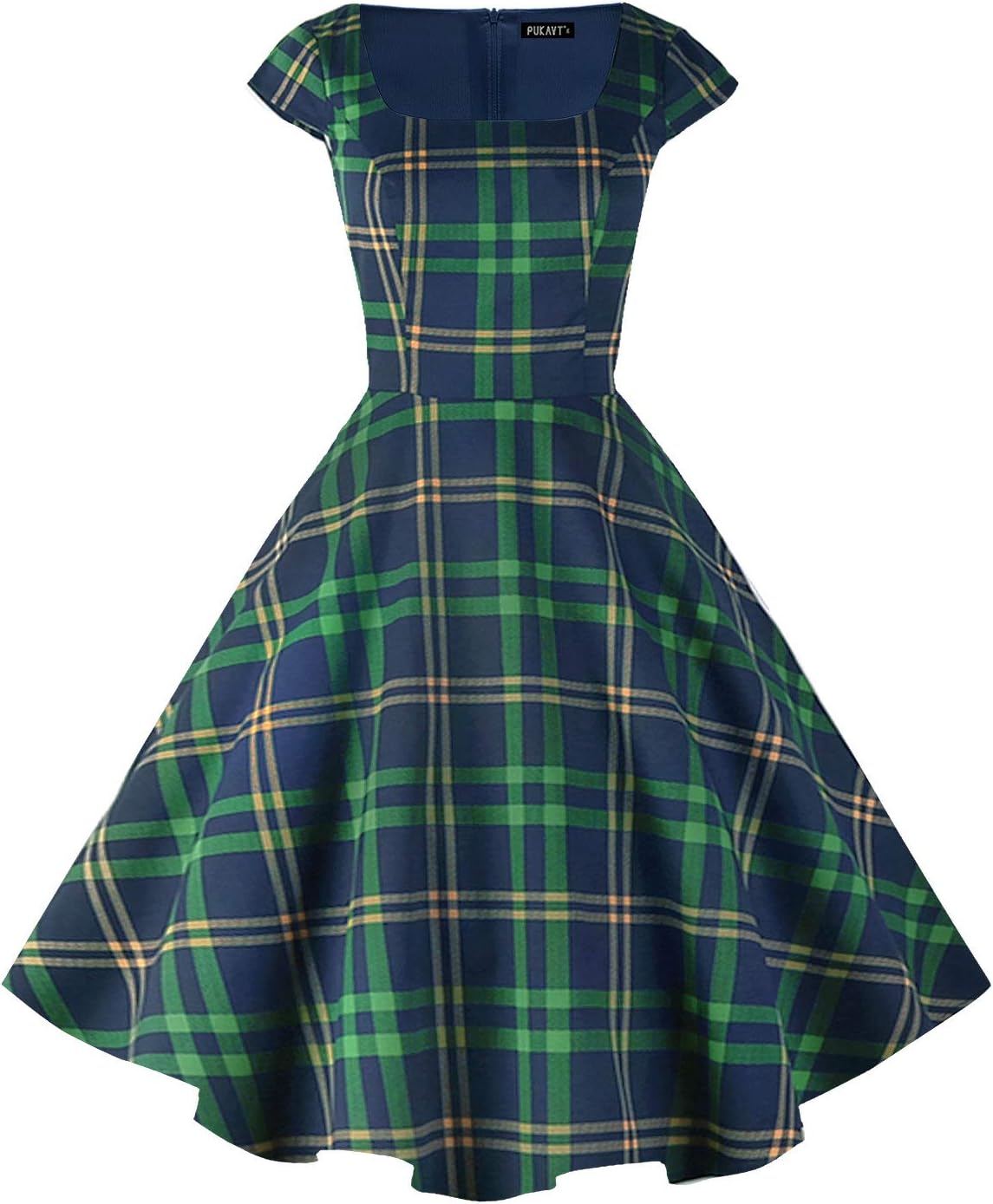 Women's Cocktail Dress 1950s Retro Swing Dress