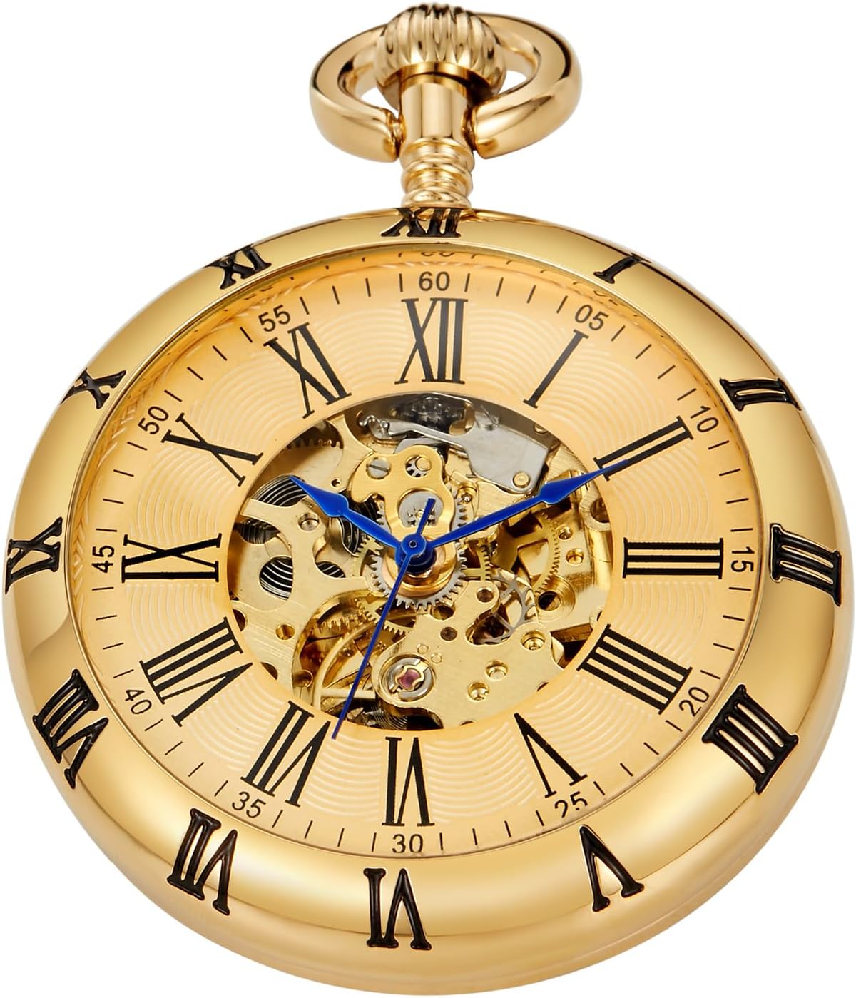 Bronze Eagle Mechanical Pocket Watch — Men's Roman Dial Secondary image