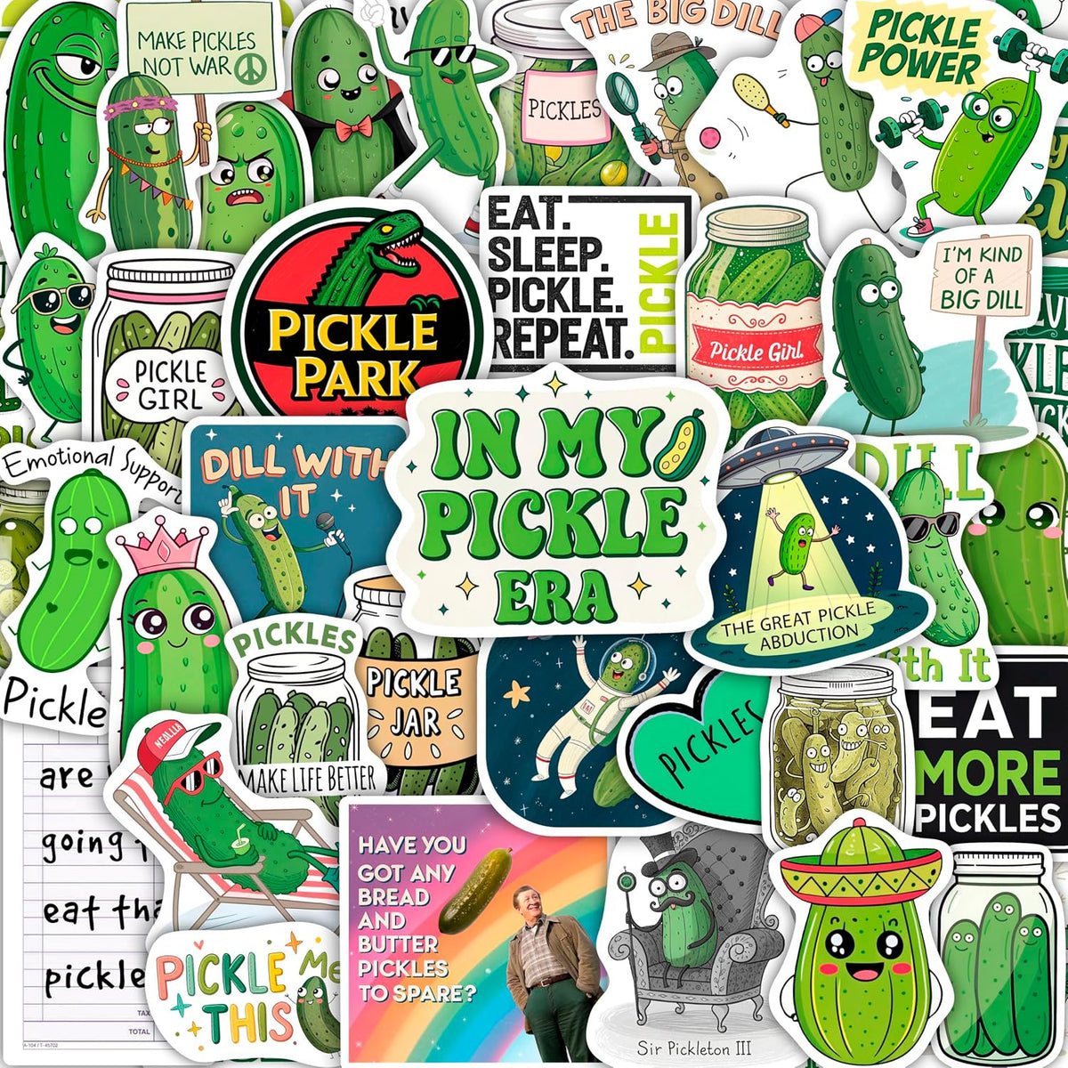 100Pcs Classic Rock Stickers — Rockabilly Guitar & Music Emblems