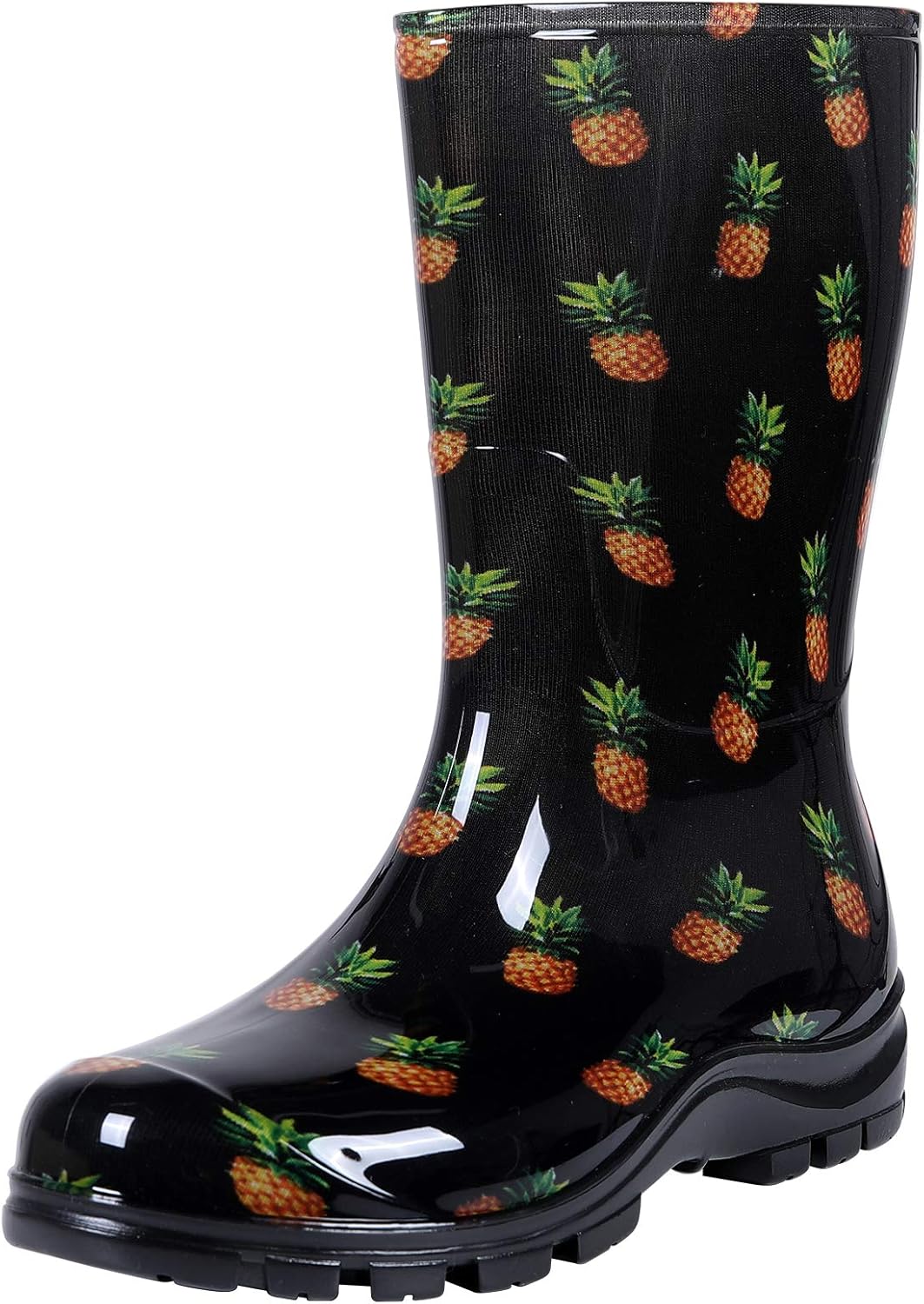 Women's Mid Calf Rain Boots