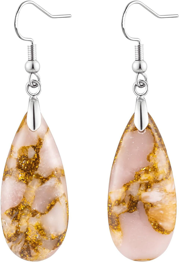 Imperial Jasper Teardrop Earrings