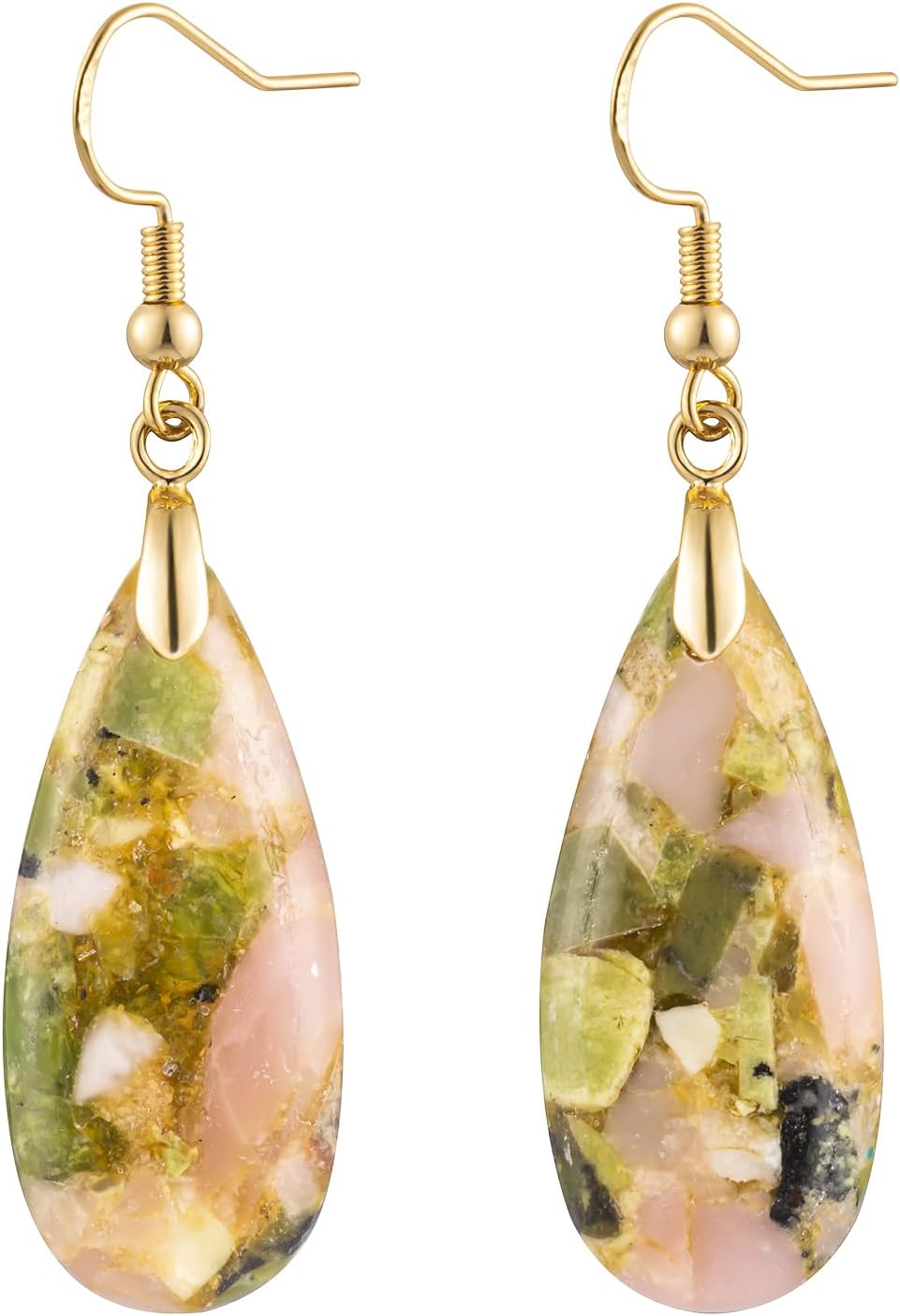 Imperial Jasper Teardrop Earrings