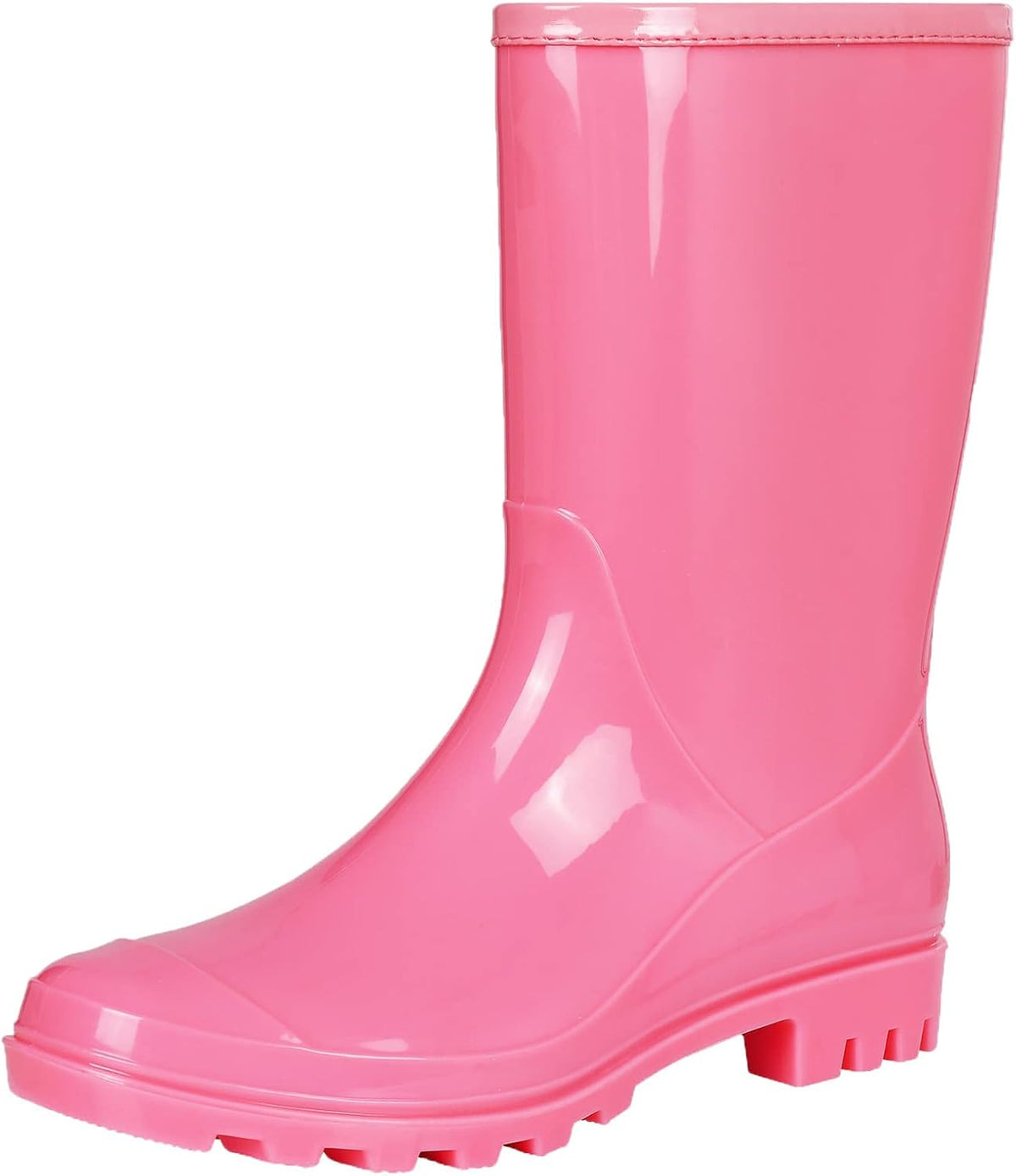 Mid Calf Rain Boots Waterproof Shoes