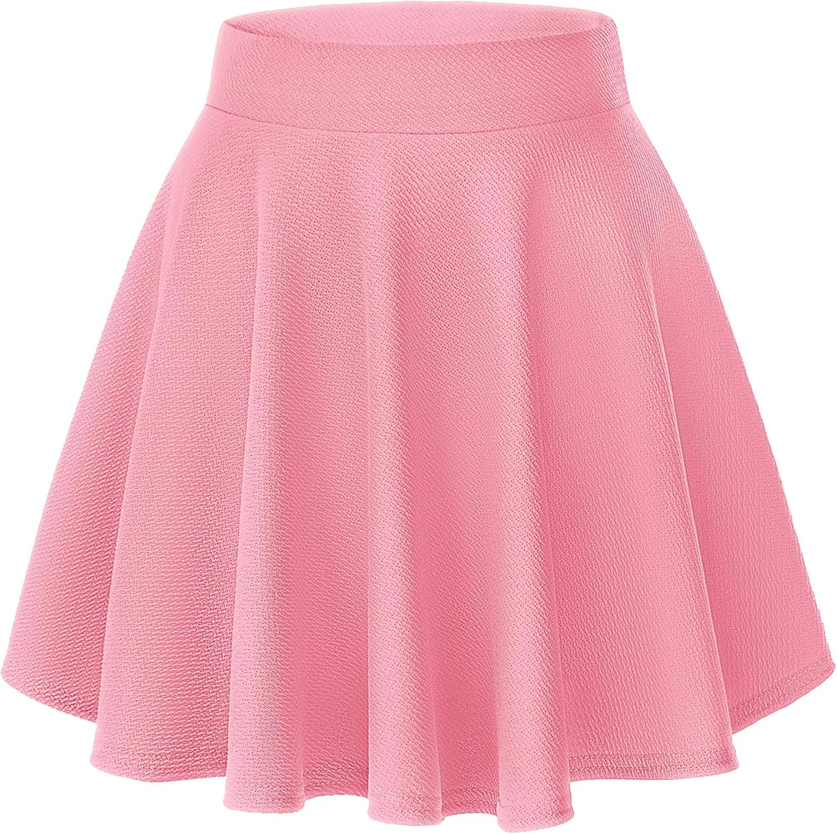 Urban CoCo Women's Basic Versatile Stretchy Flared Casual Mini Skater Skirt