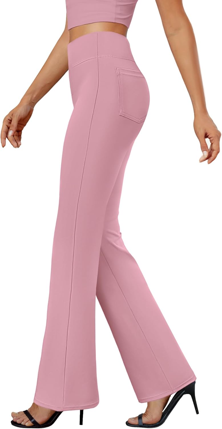 Womens Bootcut Dress Pants Business Casual Work Pants With