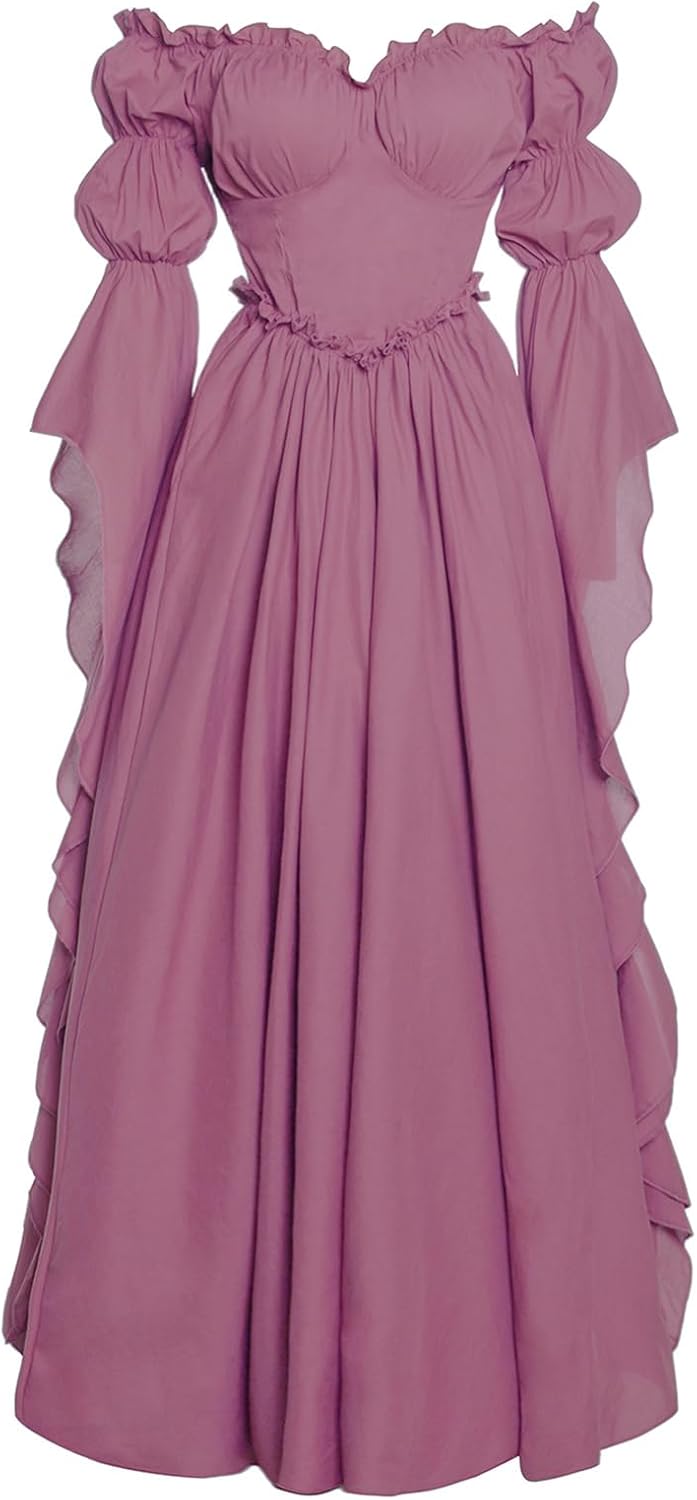 Medieval Renaissance Costume Dress Victorian Dresses for Women