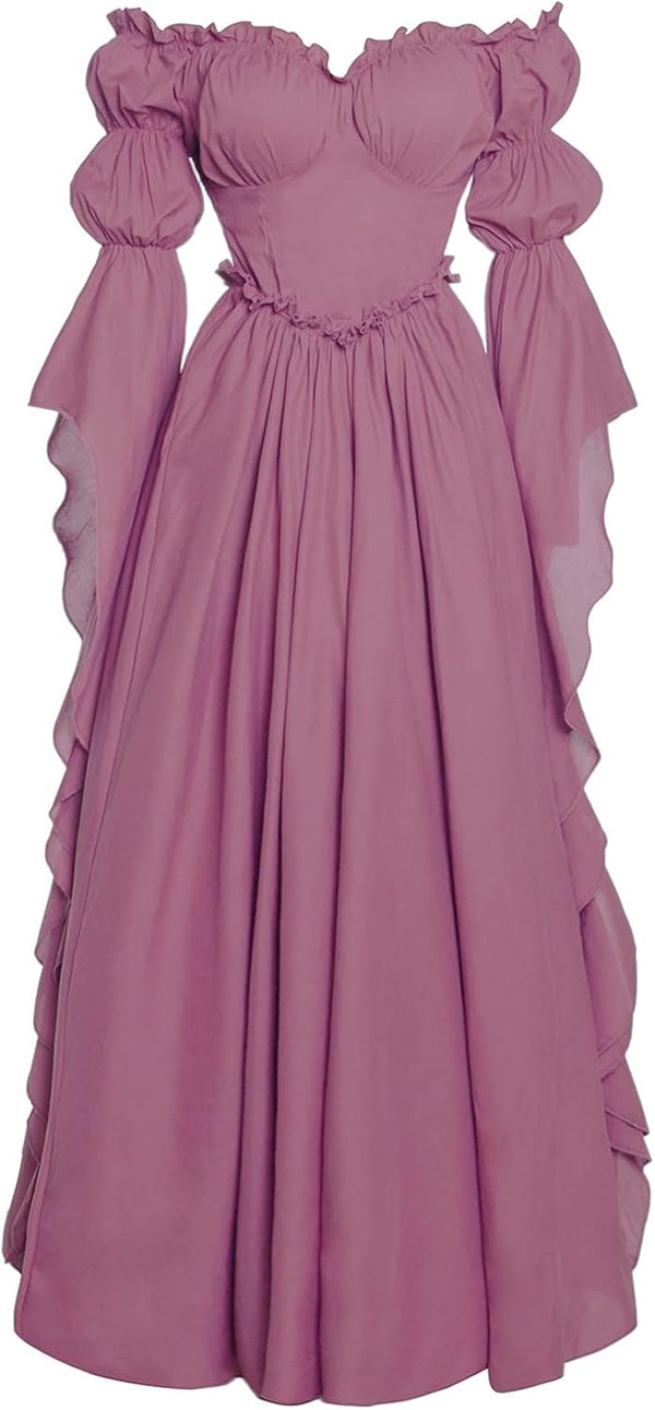Medieval Renaissance Costume Dress Victorian Dresses for Women