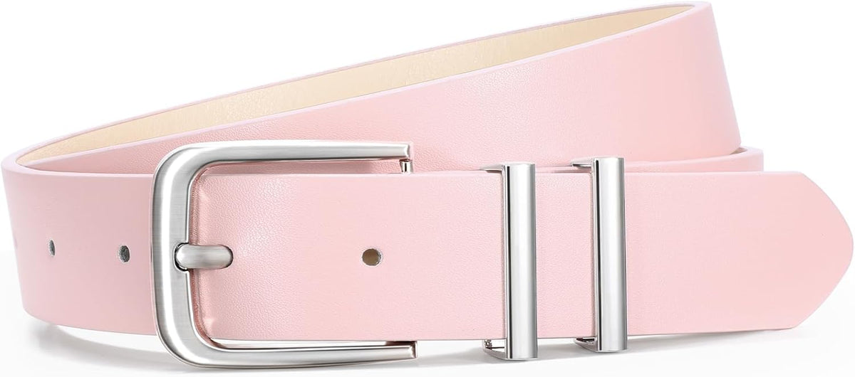 Women's Soft Faux Leather Belt For Jeans Pants Dress Fashion Ladies
