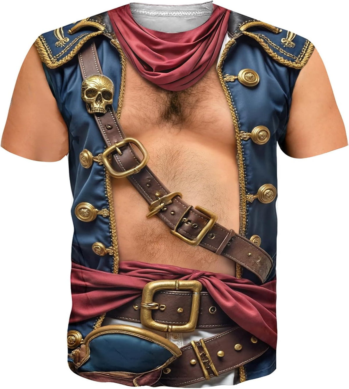 uideazone Mens 3D Funny Graphic T Shirt Novelty Short Sleeve Costume Tees