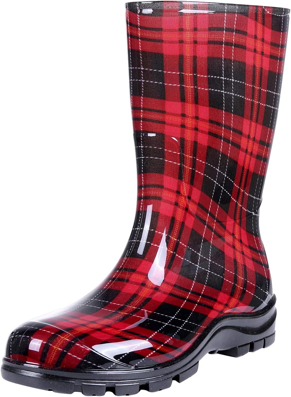 Women's Mid Calf Rain Boots