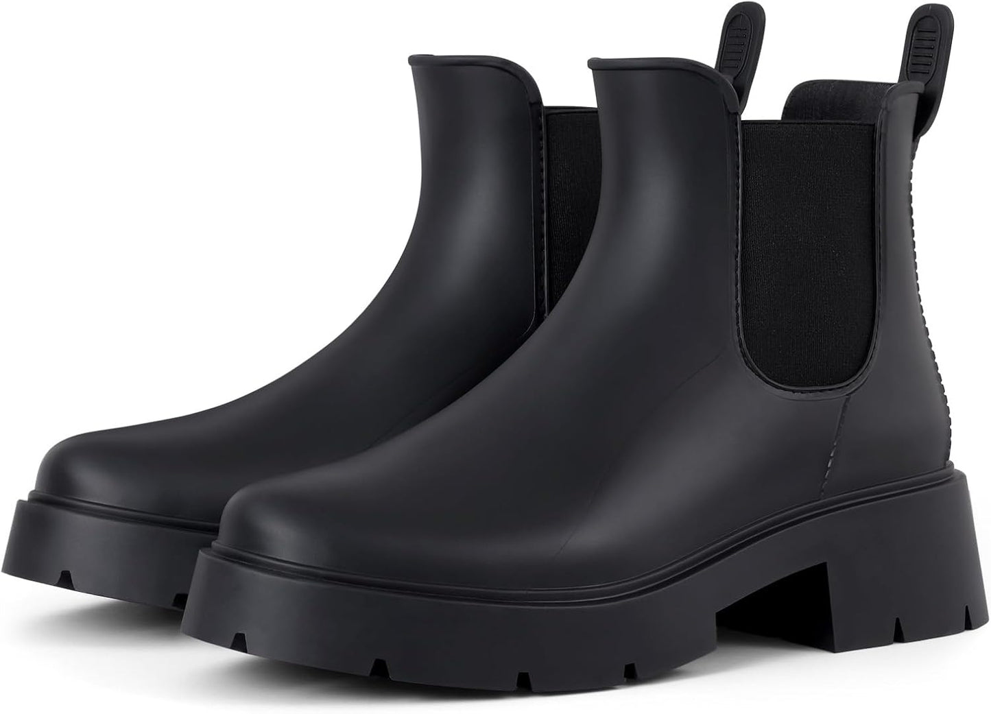 Women's Ankle Rain Boots Waterproof Chelsea Boots