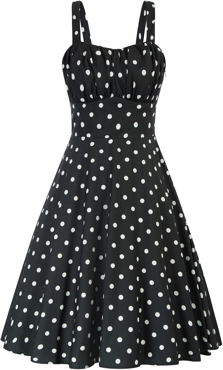 Belle Poque Womens Vintage A-line Midi Cocktail Party Dress
