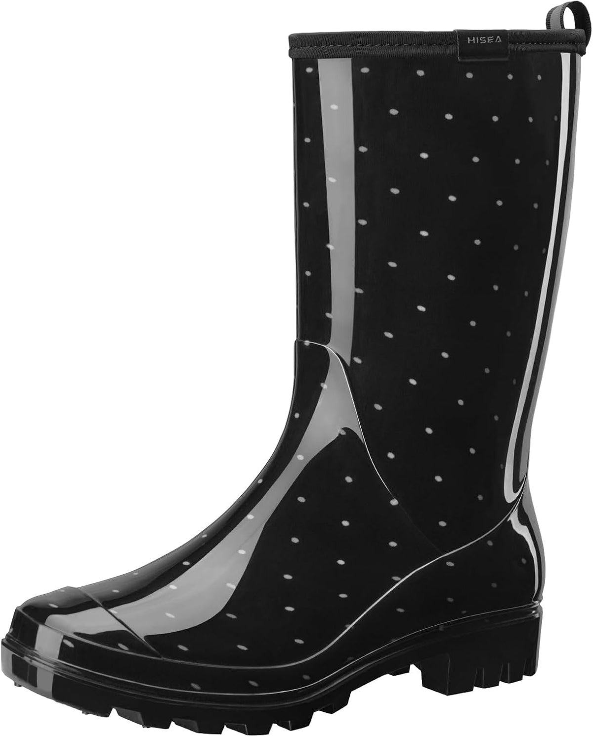 Rain Boots Waterproof Mid Calf Boots For
