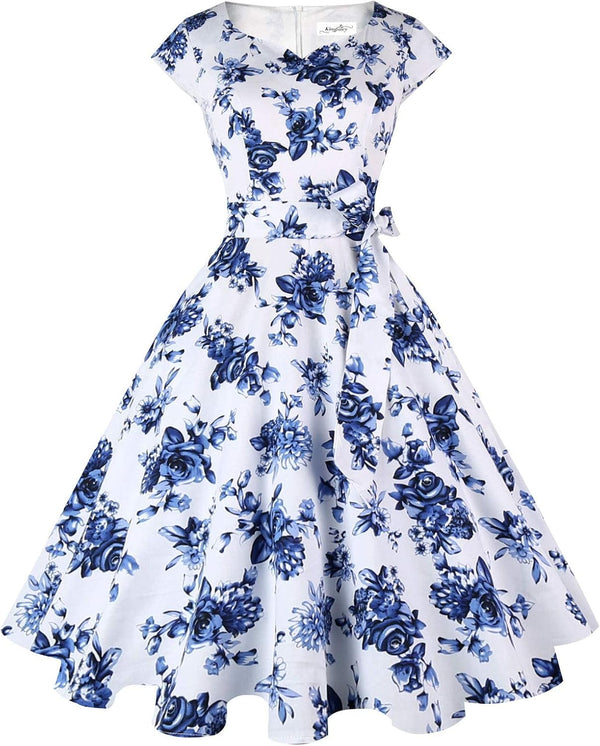Women Vintage 1950s Dress Cocktail Dresses