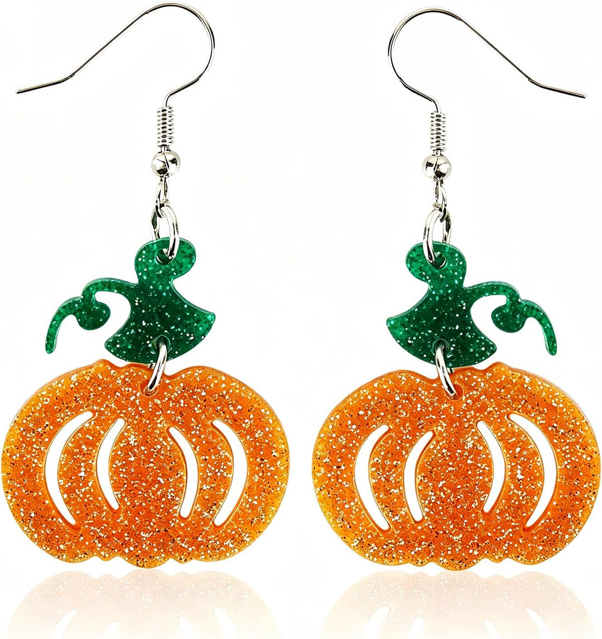 Punk Halloween Earrings Skeleton Skull Dangle Pumpkin Bat Spider Terror Earrings