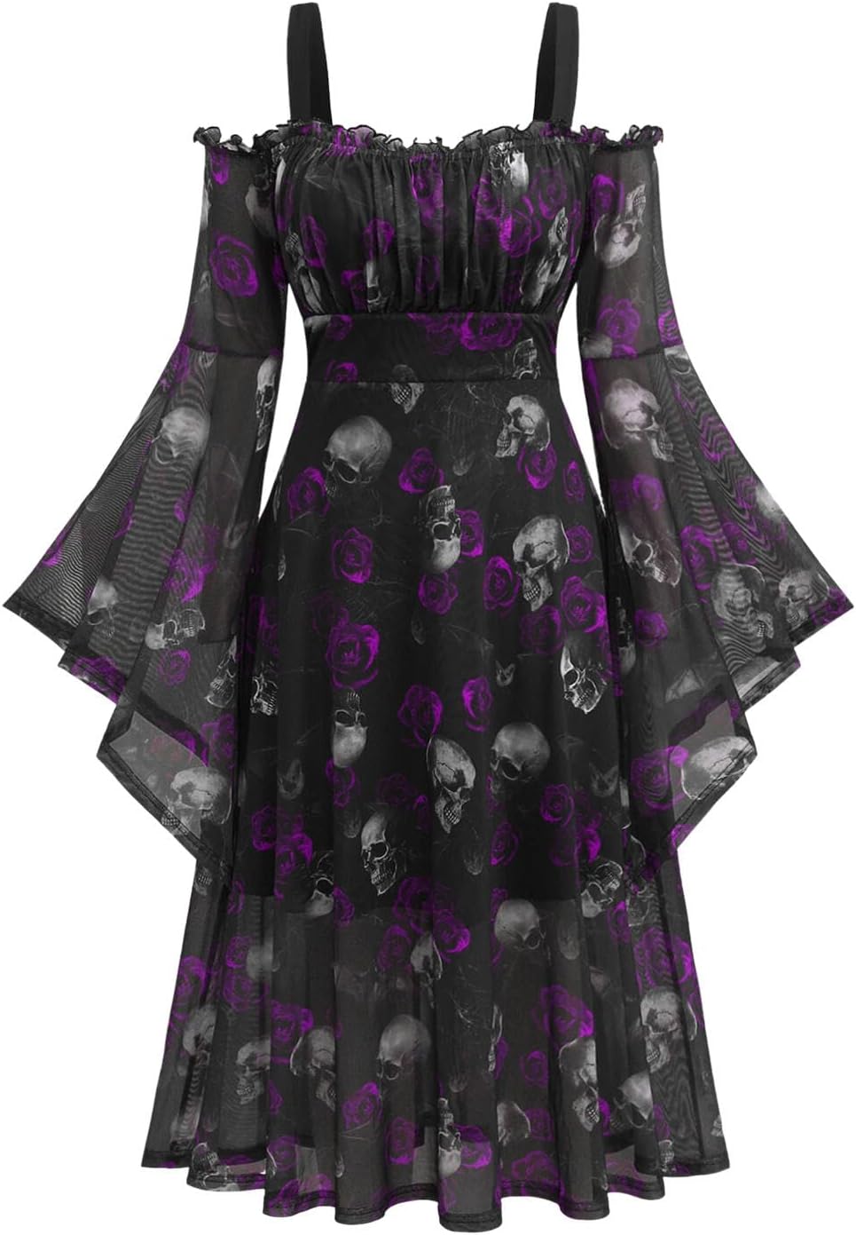 Rosegal Plus Size Women Renaissance Witch Costumes Dress Main image