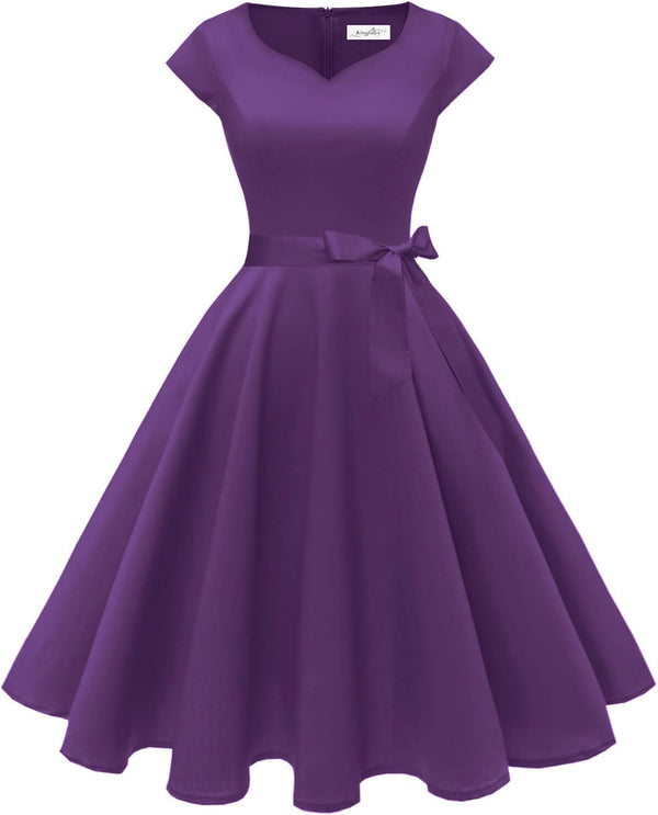 Women Vintage 1950s Dress Cocktail Dresses