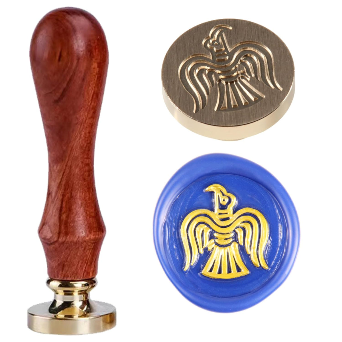 Celtic Knot Triquetra Wax Seal Stamp - Trinity Knot Sealing Wax Infinity Symbol of Endless Love - Good Luck Amulet - Irish Witchcraft Wicca Magic Wolf Vintage