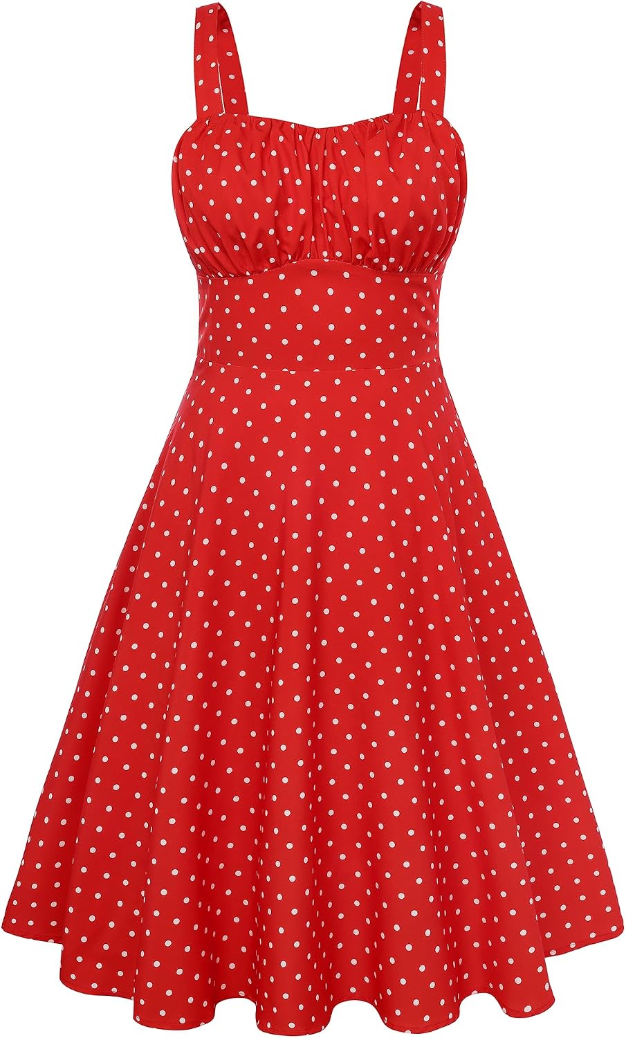 Belle Poque Womens Vintage A-line Midi Cocktail Party Dress