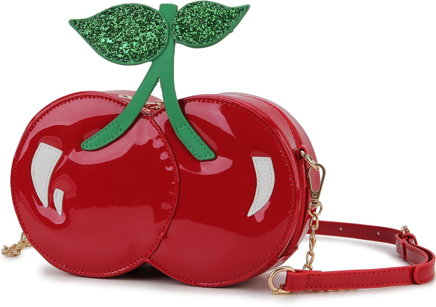 Fun Shape Purse — Novelty Fruit Chain Crossbody