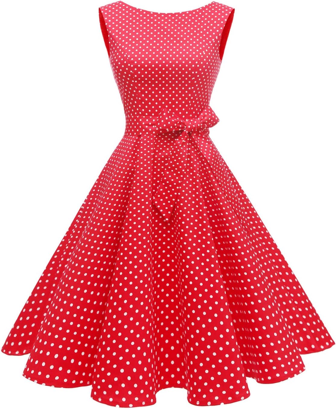 Sleeveless Vintage 1950s Cocktail Dress