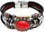 S SUSANN Leather Bracelets for Women Multilayer Bracelets for Women with Genuine Leather Layered Bracelets Boho/Bohemia Style Jewelry for Men and Woman