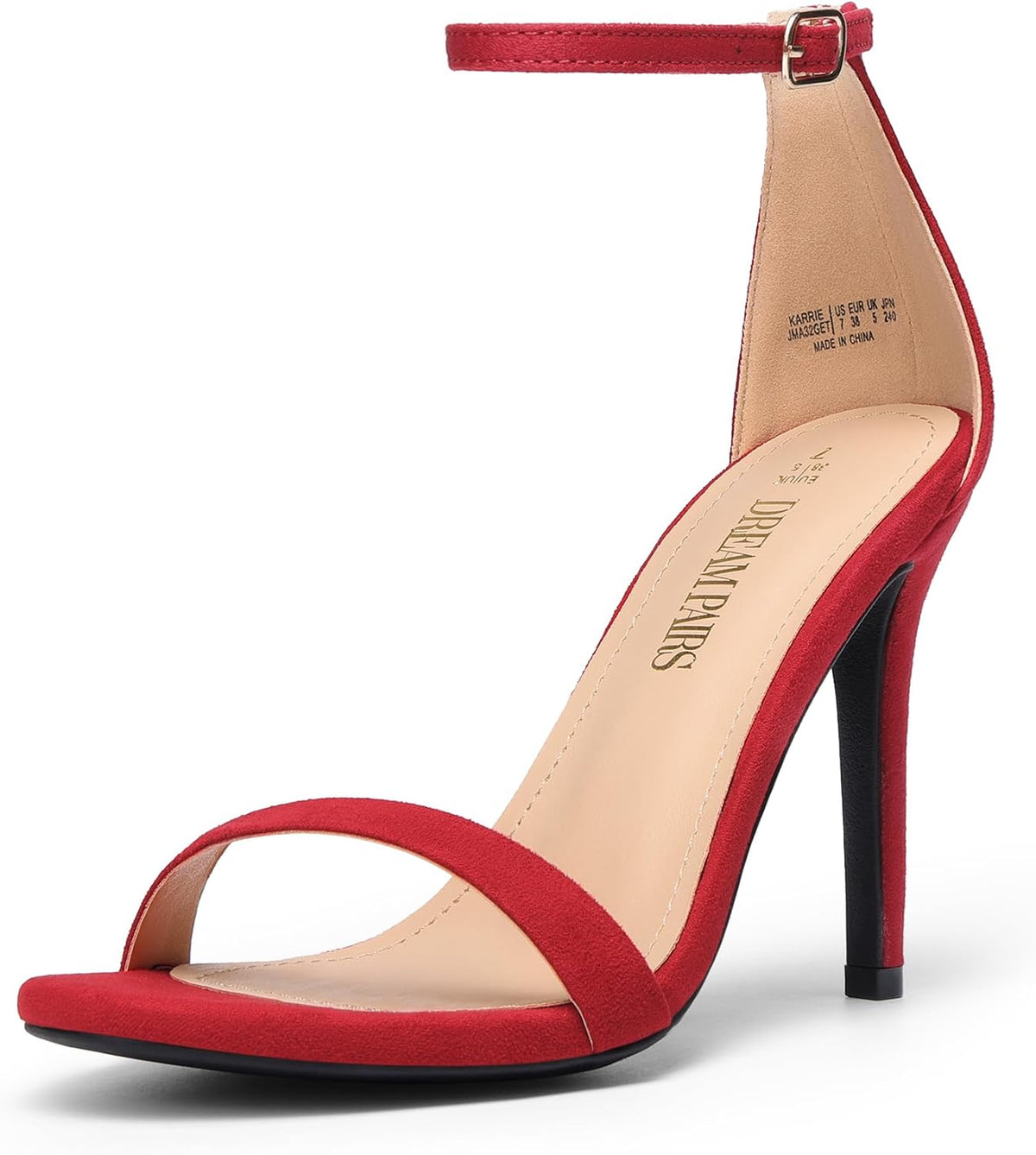 DREAM PAIRS Women's High Heels Stilettos Sandals