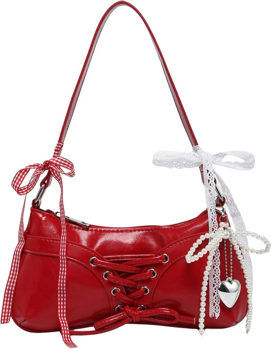 Verdusa Women's Y2K Cute Kawaii Vintage Shoulder Bag