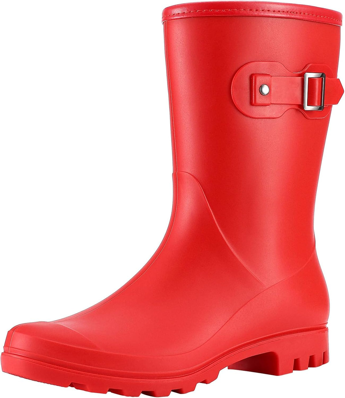 Mid Calf Rain Boots Waterproof Shoes